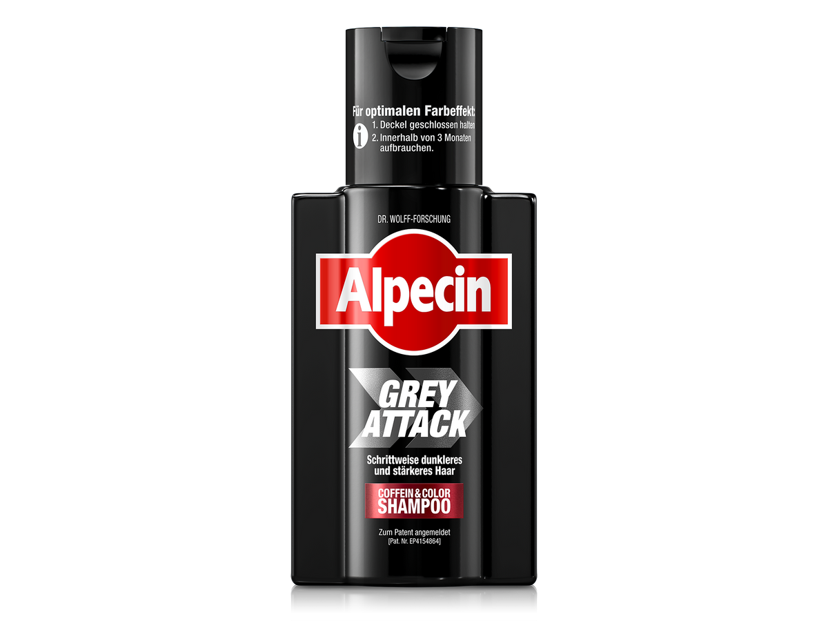 Alpecin Grey Attack Coffein & Color Shampoo 200 ml