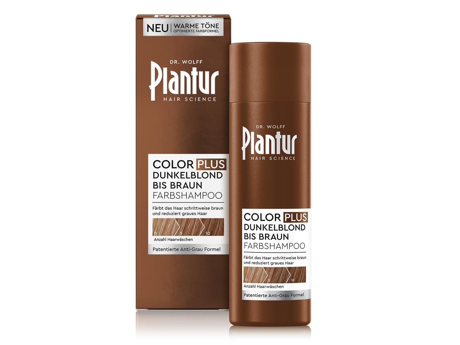 Plantur Color PLUS Dunkelblond bis Braun 200 ml