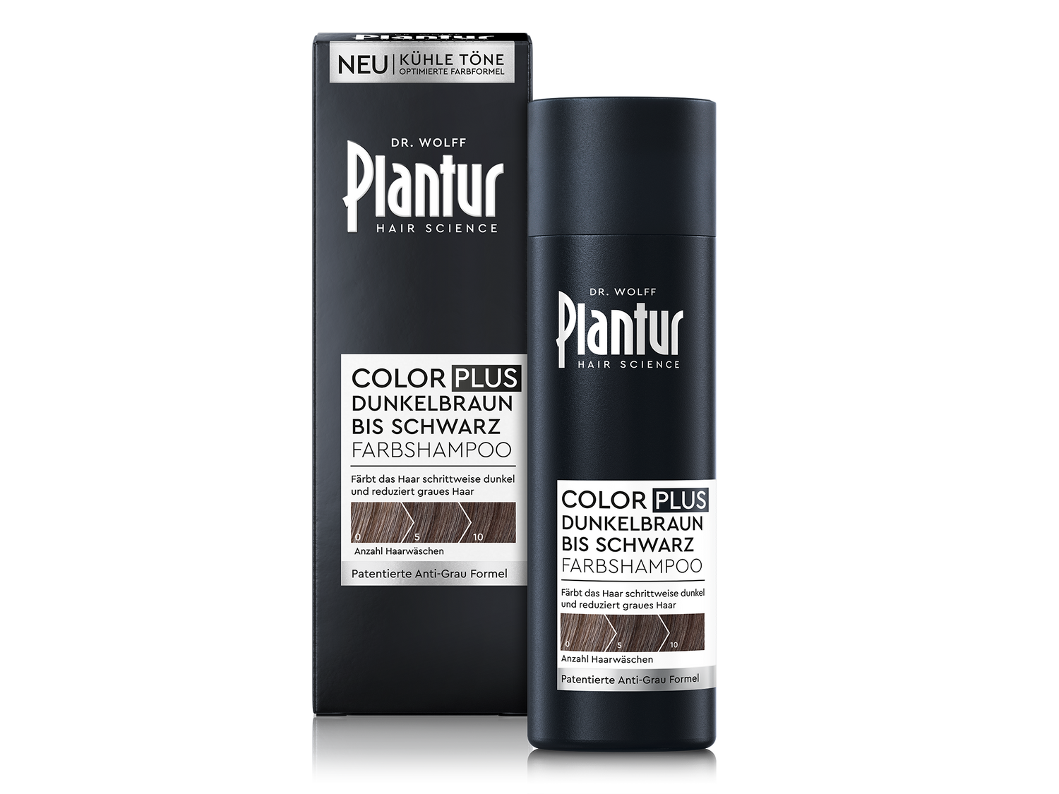 Plantur Color PLUS Dunkelbraun bis Schwarz 200 ml
