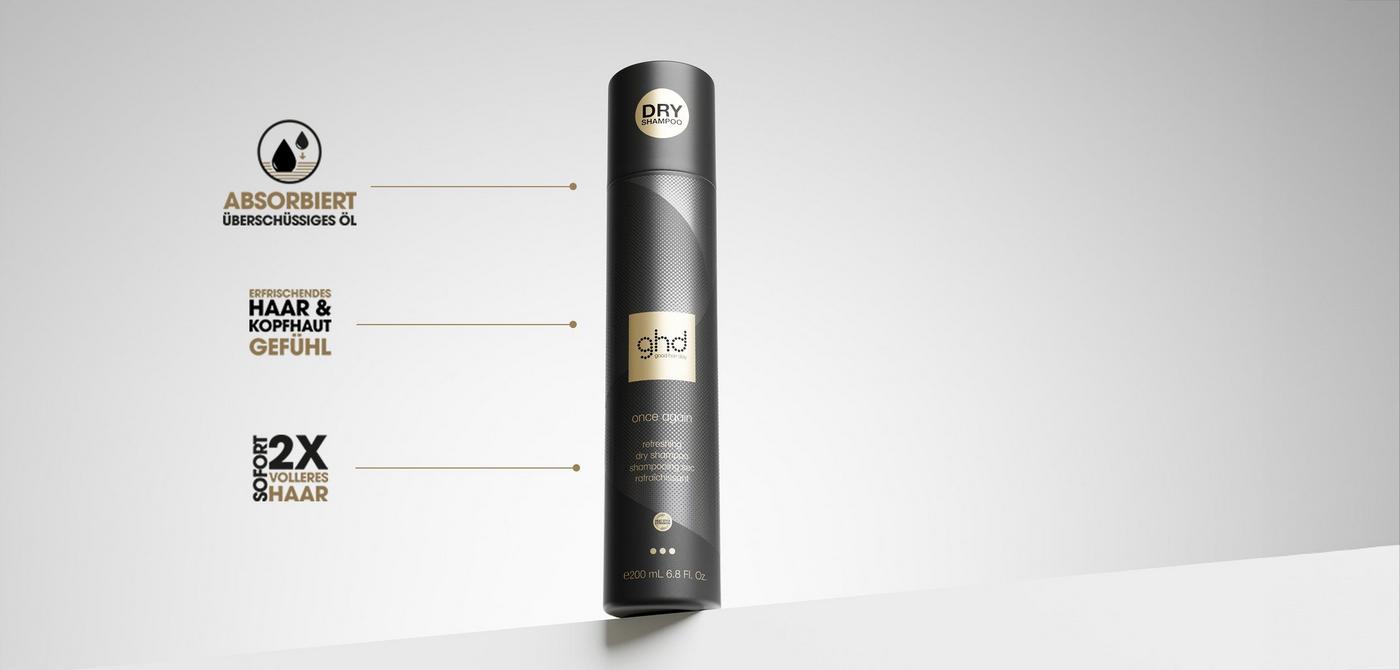 ghd once again Trockenshampoo Vorteile