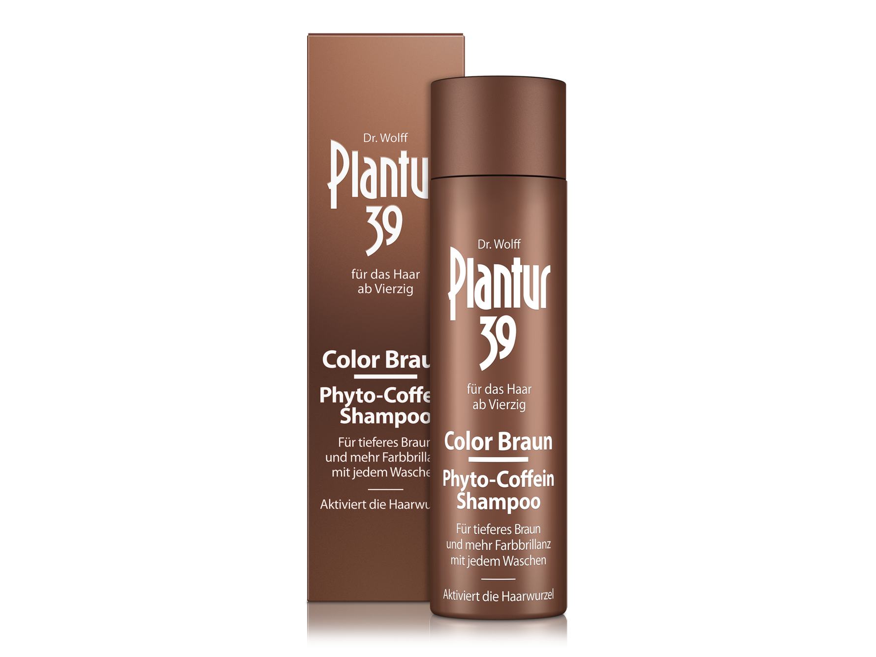 Plantur 39 Color Braun Phyto-Coffein-Shampoo 250 ml