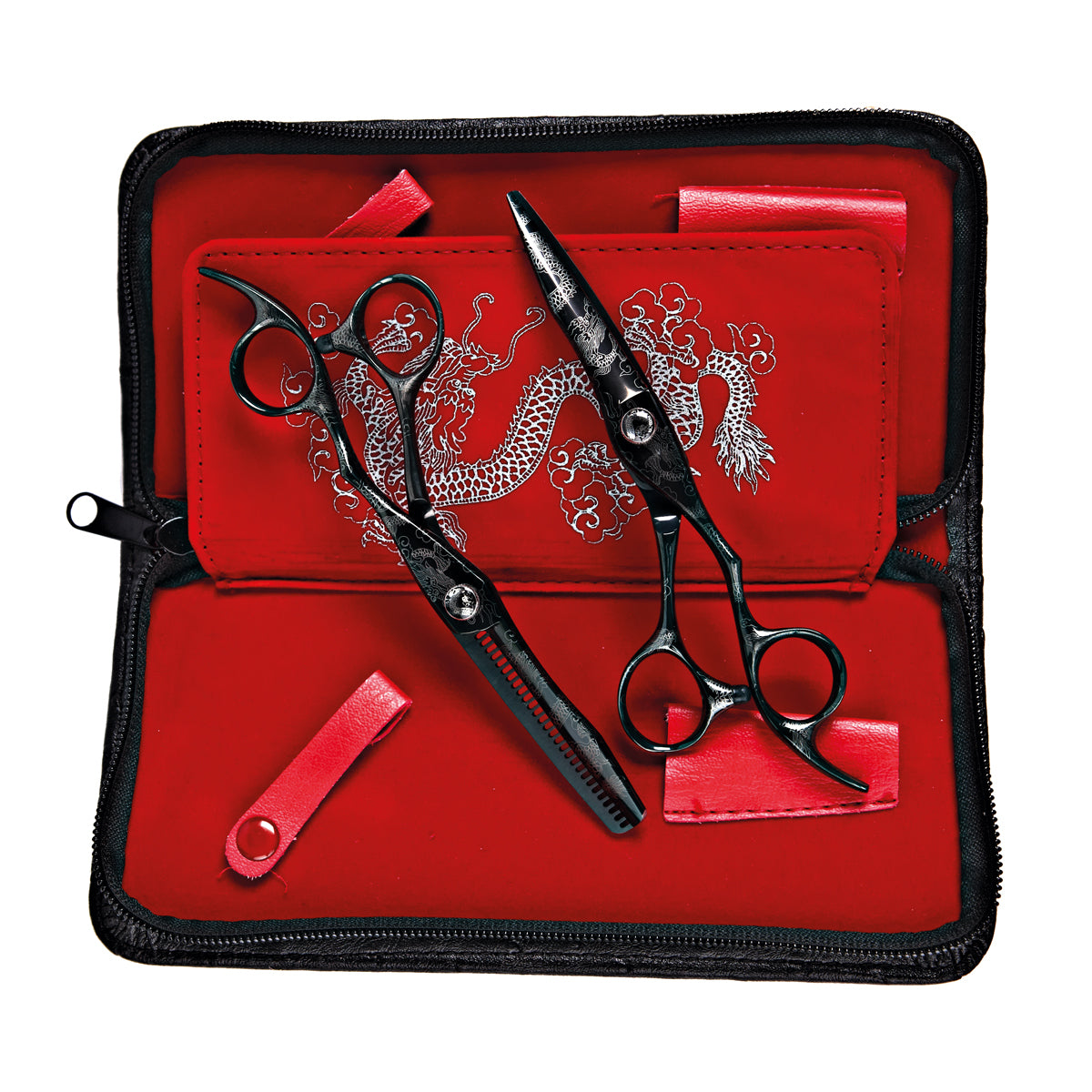 Olivia Garden Dragon Scheren 2er Set Rechtshand