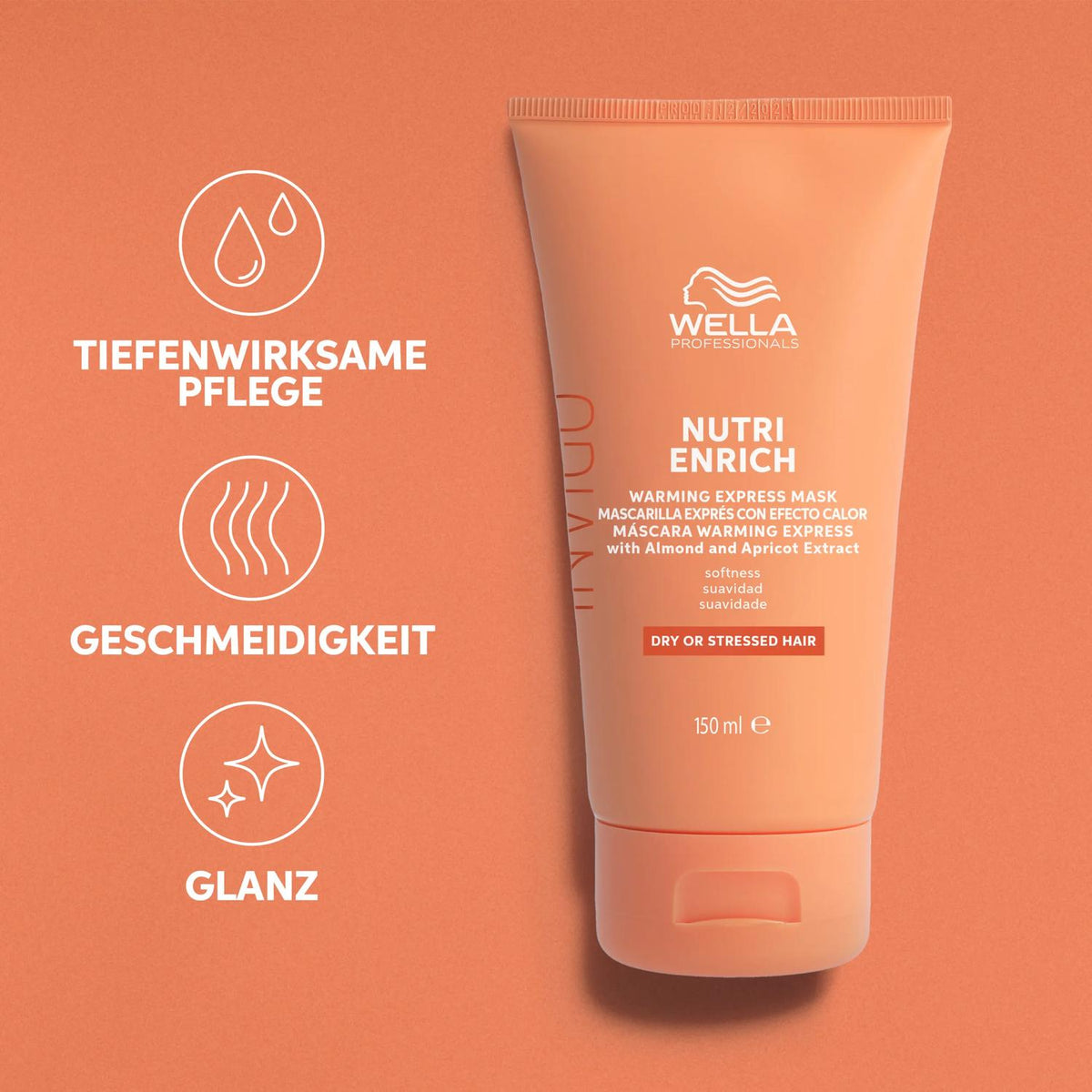 Wella Professionals Invigo Nutri-Enrich Warming Express Mask 150 ml – Ansicht 2