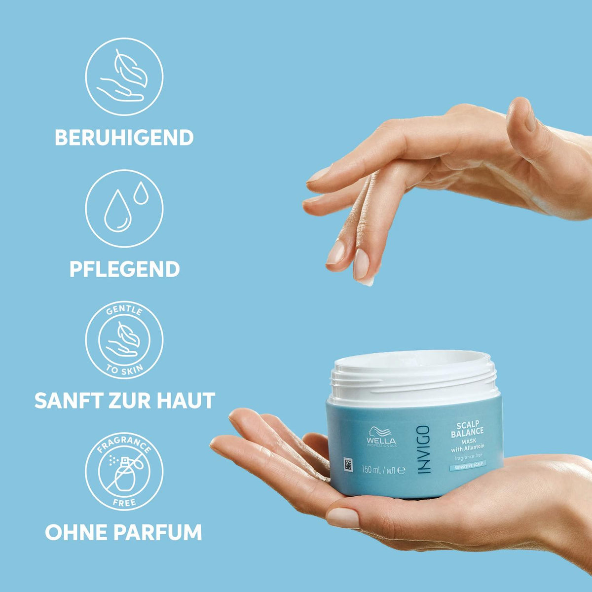 Wella Professionals Invigo Scalp Balance Sensitive Maske – Ansicht 3