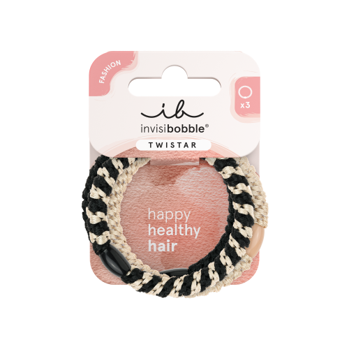 invisibobble Twistar Classical Braids Zopfgummi 3er-Set