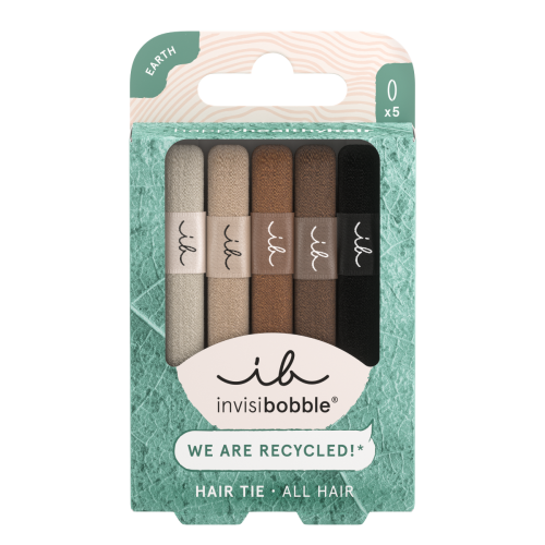 invisibobble Hair Tie Mocha Haargummi 5er-Set