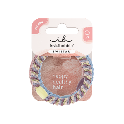 invisibobble Twistar Lavender Braids Zopfgummi 3er-Set