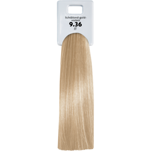 Alcina Intensiv Tönung 9.36 lichtblond gold-violett - Strähne