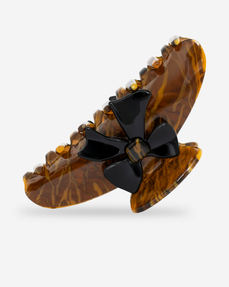Sasstie Bow Teddy Haarklammer Great Lengths Detail