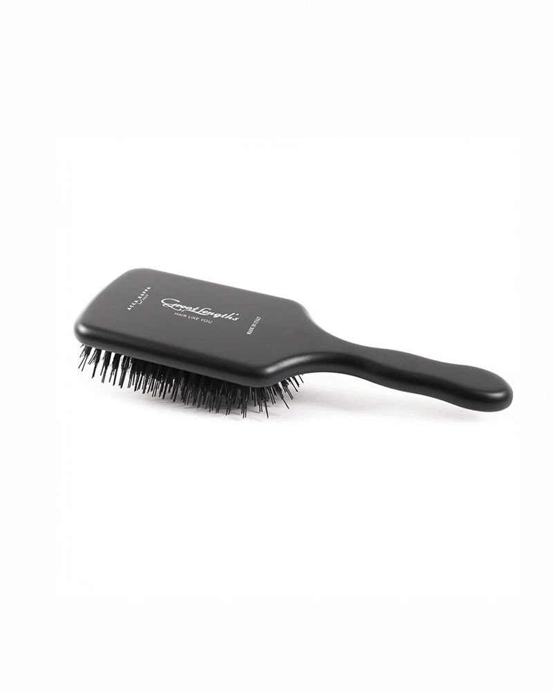 Acca Kappa Paddle Brush Black – Great Lengths