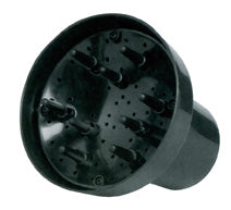 Comair Universal Luftdusche mit Metallfeder Ø 13,5 cm – schwarz