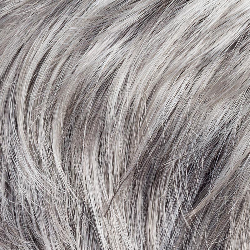 metallic grey rooted
