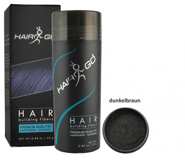 HAIR&GO Streuhaar dunkelbraun 25g