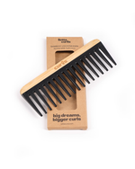 Lotta Curls Lockenkamm Black Bamboo Great Lengths