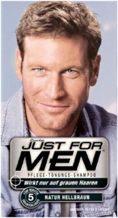Just for Men Shampoo Tönung Hellbraun