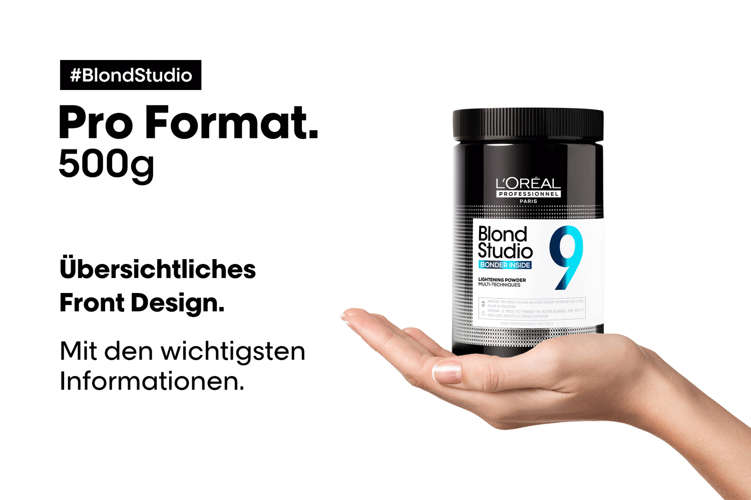 L'Oréal Professional - Blond Studio - 9 Töne 500g
