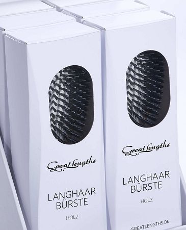 Great Lengths Langhaarbürste groß – Verpackung