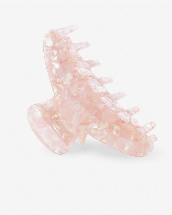 Sasstie Lume Springrose Haarklammer Great Lengths seitlich