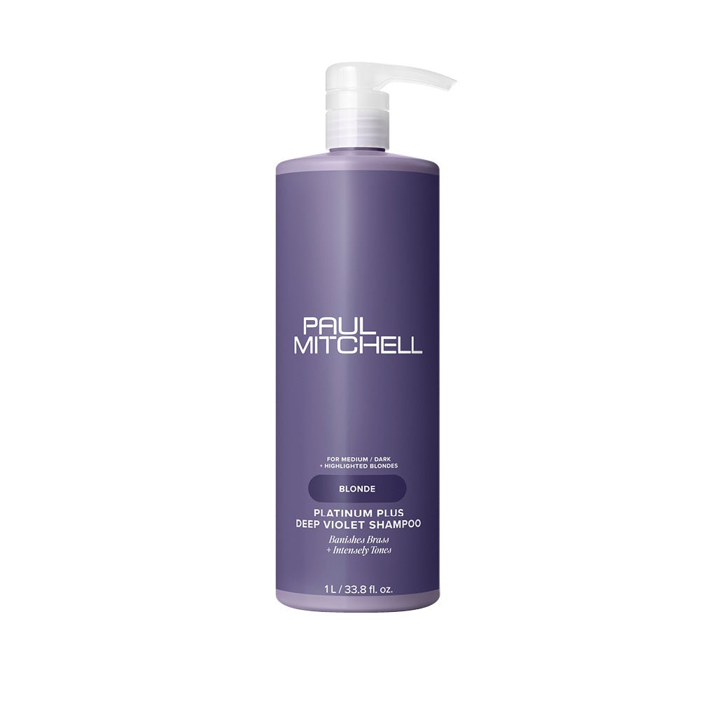 Platinum Plus Deep Violet Shampoo 1000 ml – Paul Mitchell