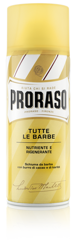 Shaving Foam yellow Nutriente Burro MINI