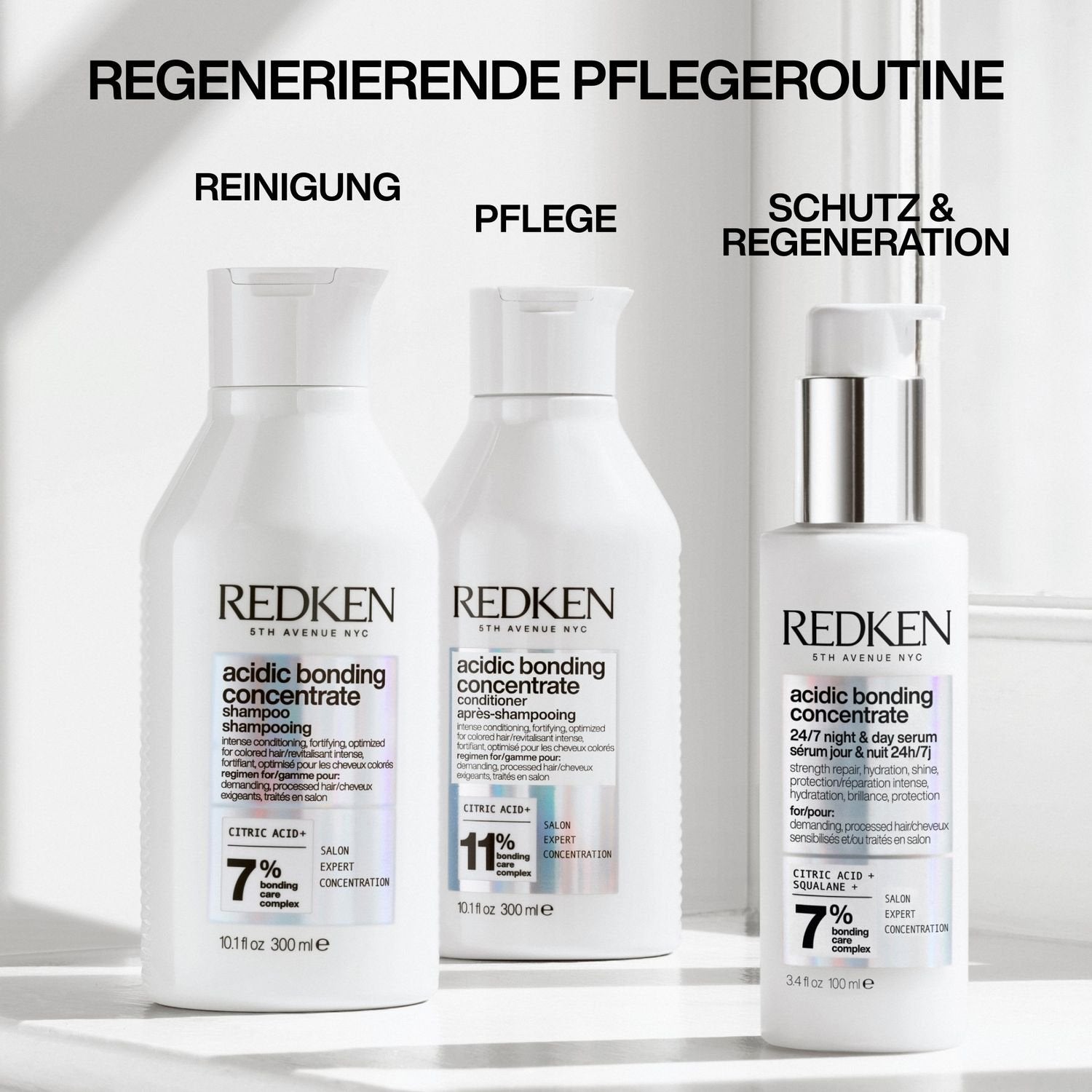 Redken Acidic Bonding Concentrate 24/7 Day & Night Serum Vorteile