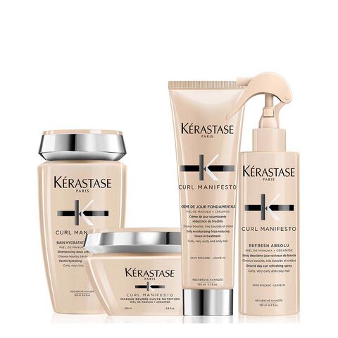 Kérastase Curl Manifesto Rituel Deluxe Cheveux Frisés Crépus