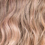 powder blonde tipped