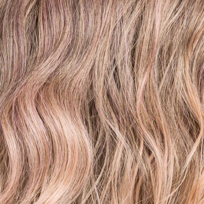 powder blonde tipped