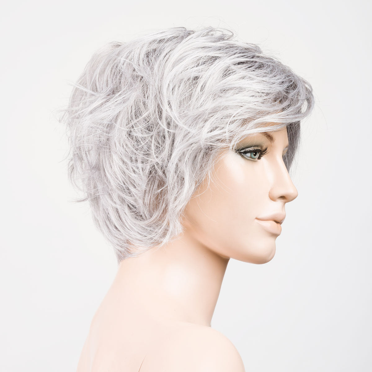 metallic grey rooted