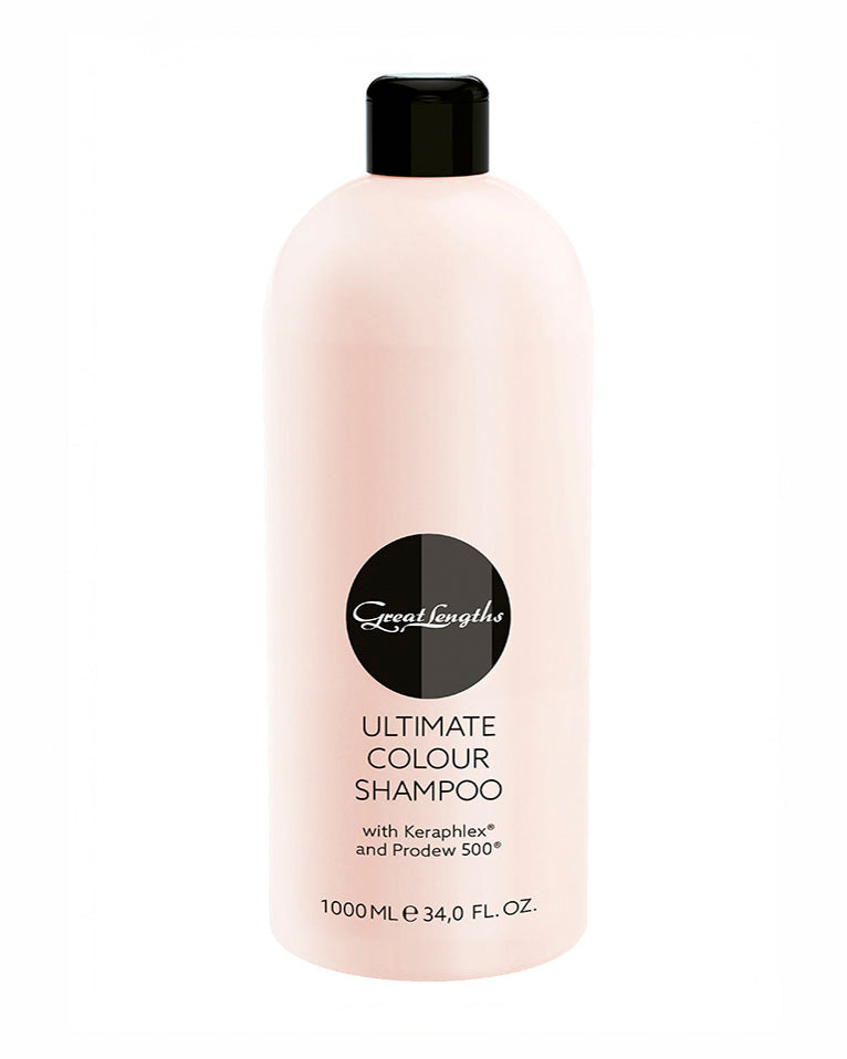 Great Lengths Ultimate Colour Shampoo 1 Liter Anwendung