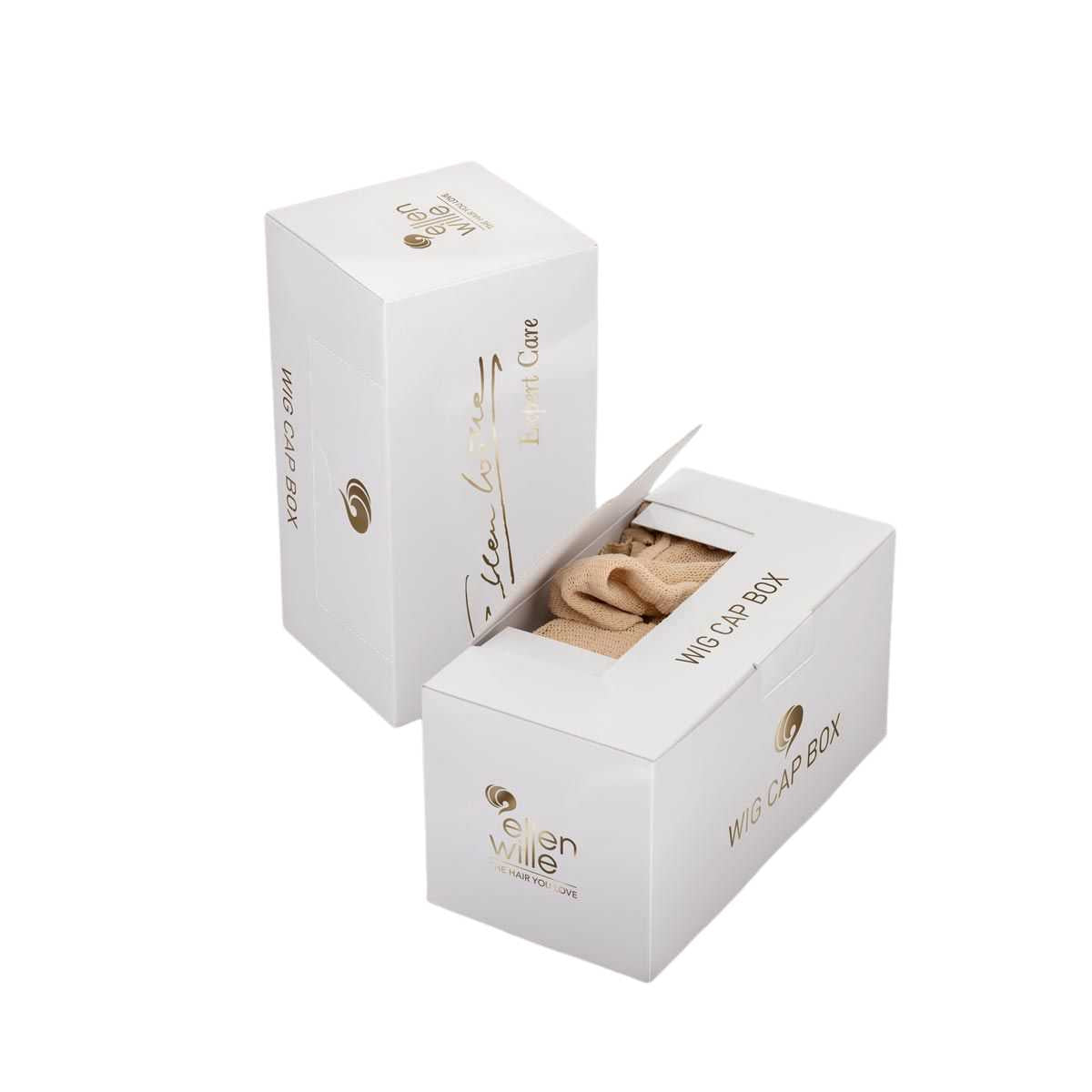 Ellen Wille Box 50 Perückenunterziehhauben Mesh beige