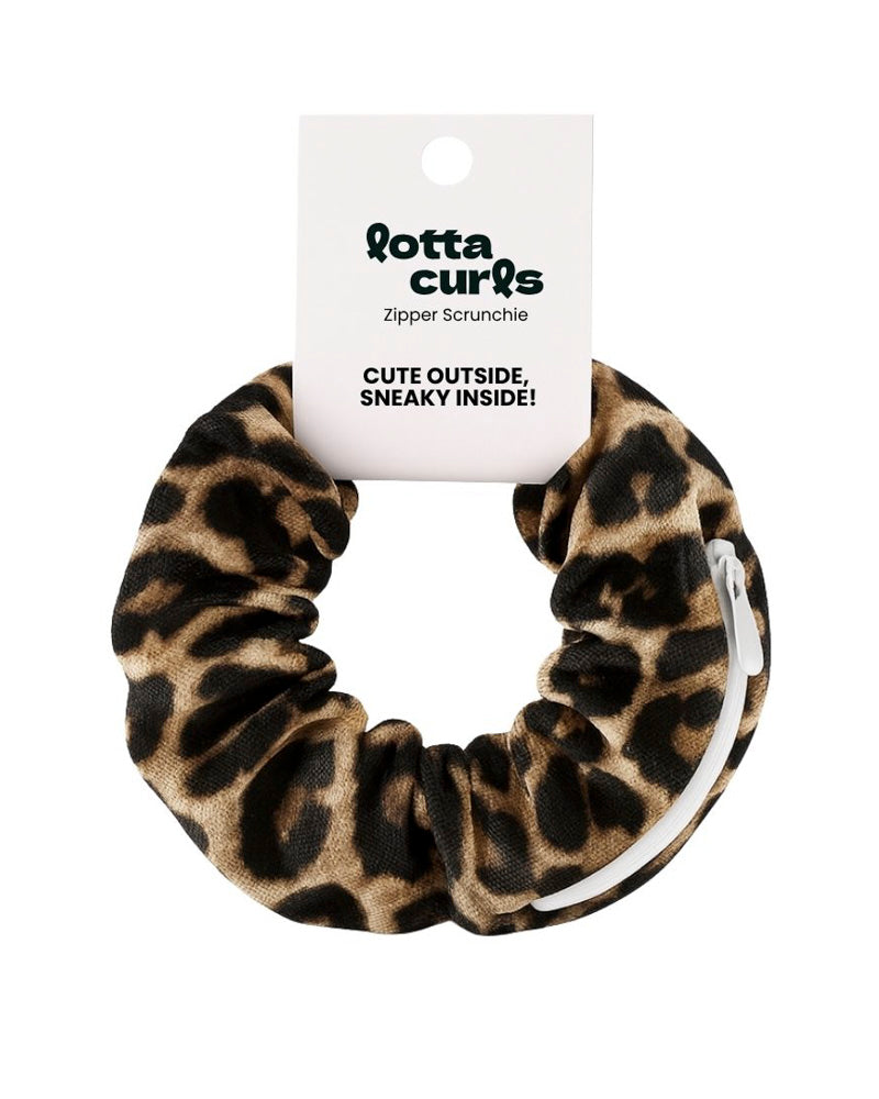 Zipper Scrunchie Leo Lotta Curls Great Lengths
